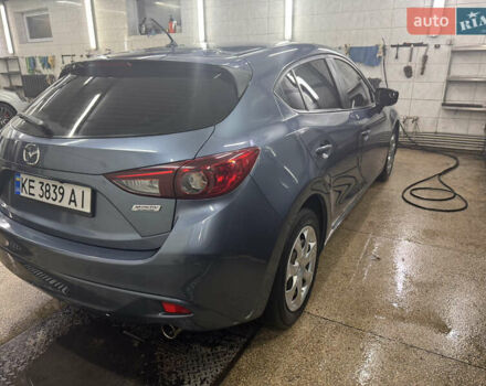 Синий Мазда 3, объемом двигателя 2 л и пробегом 121 тыс. км за 10900 $, фото 1 на Automoto.ua