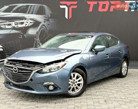 Синий Мазда 3, объемом двигателя 2 л и пробегом 129 тыс. км за 9700 $, фото 1 на Automoto.ua