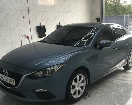 Синий Мазда 3, объемом двигателя 2 л и пробегом 126 тыс. км за 10500 $, фото 1 на Automoto.ua