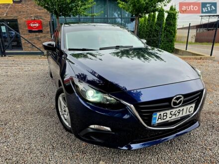 Синий Мазда 3, объемом двигателя 2 л и пробегом 225 тыс. км за 9999 $, фото 1 на Automoto.ua
