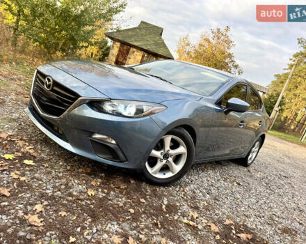 Синий Мазда 3, объемом двигателя 2 л и пробегом 137 тыс. км за 10590 $, фото 1 на Automoto.ua