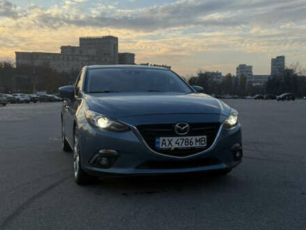 Синий Мазда 3, объемом двигателя 2.49 л и пробегом 104 тыс. км за 13000 $, фото 1 на Automoto.ua