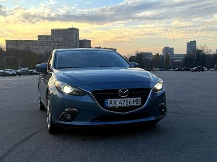 Синий Мазда 3, объемом двигателя 2.5 л и пробегом 104 тыс. км за 12000 $, фото 1 на Automoto.ua