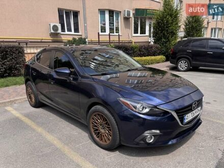 Мазда 3 2015 в Киеве на Automoto.ua Синий Мазда 3, объемом двигателя 2.49 л и пробегом 242 тыс. км за 10300 $, фото 1 на Automoto.ua