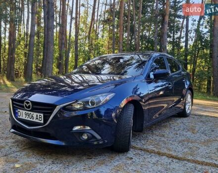 Синий Мазда 3, объемом двигателя 2 л и пробегом 191 тыс. км за 10900 $, фото 1 на Automoto.ua