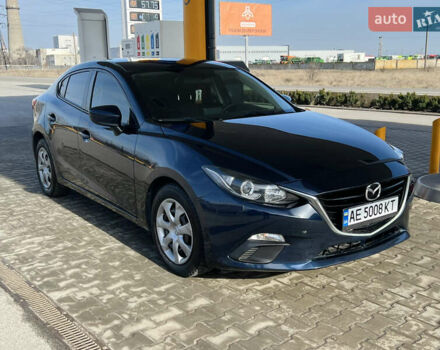 Синий Мазда 3, объемом двигателя 2 л и пробегом 165 тыс. км за 10500 $, фото 1 на Automoto.ua