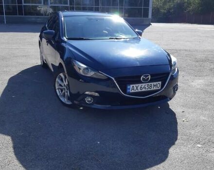 Синий Мазда 3, объемом двигателя 2.5 л и пробегом 70 тыс. км за 14000 $, фото 1 на Automoto.ua