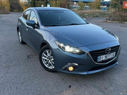 Синий Мазда 3, объемом двигателя 2 л и пробегом 138 тыс. км за 12200 $, фото 1 на Automoto.ua