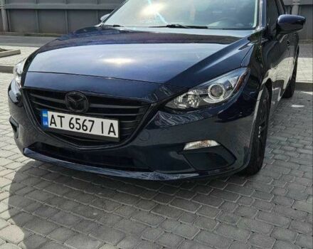 Синий Мазда 3, объемом двигателя 2 л и пробегом 135 тыс. км за 9600 $, фото 1 на Automoto.ua