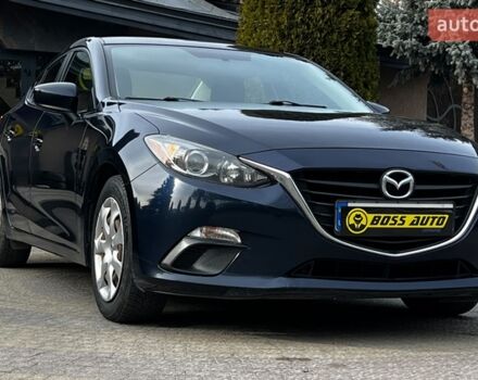 Синий Мазда 3, объемом двигателя 2 л и пробегом 165 тыс. км за 11200 $, фото 1 на Automoto.ua