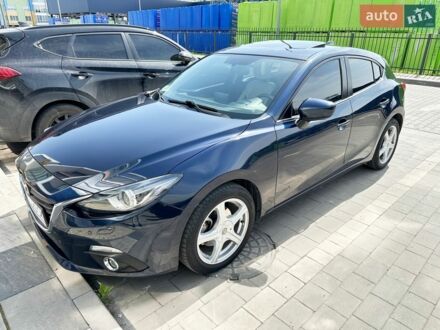 Синий Мазда 3, объемом двигателя 2.49 л и пробегом 124 тыс. км за 10800 $, фото 1 на Automoto.ua