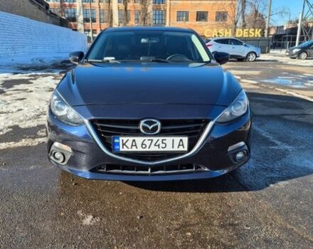 Синий Мазда 3, объемом двигателя 2 л и пробегом 161 тыс. км за 10200 $, фото 1 на Automoto.ua
