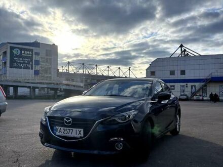 Синий Мазда 3, объемом двигателя 2 л и пробегом 105 тыс. км за 13700 $, фото 1 на Automoto.ua