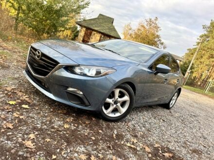 Синий Мазда 3, объемом двигателя 2 л и пробегом 137 тыс. км за 10590 $, фото 1 на Automoto.ua