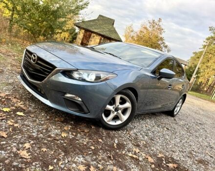 Синий Мазда 3, объемом двигателя 2 л и пробегом 137 тыс. км за 10590 $, фото 1 на Automoto.ua