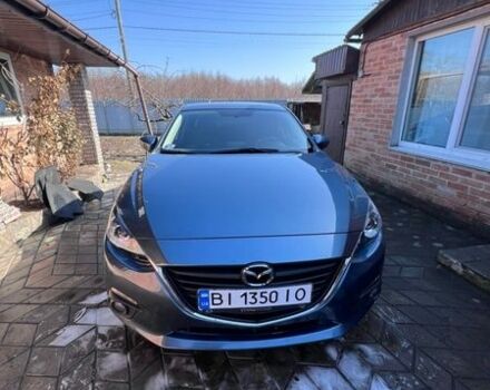 Синий Мазда 3, объемом двигателя 2 л и пробегом 61 тыс. км за 13000 $, фото 1 на Automoto.ua
