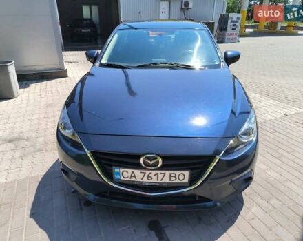 Синий Мазда 3, объемом двигателя 2 л и пробегом 99 тыс. км за 10500 $, фото 1 на Automoto.ua