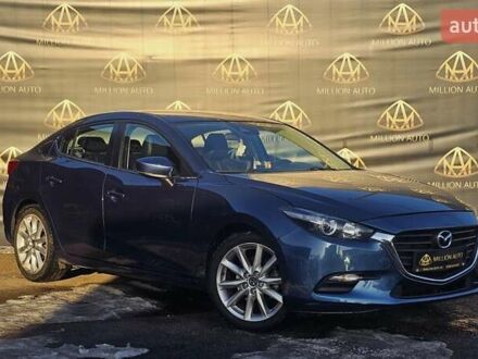 Синий Мазда 3, объемом двигателя 2 л и пробегом 110 тыс. км за 14300 $, фото 1 на Automoto.ua