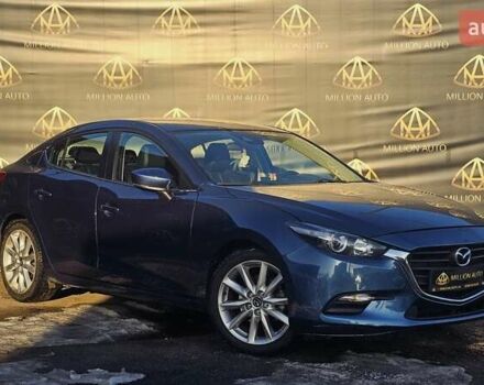 Синий Мазда 3, объемом двигателя 2 л и пробегом 110 тыс. км за 14300 $, фото 1 на Automoto.ua