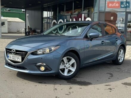 Синий Мазда 3, объемом двигателя 2 л и пробегом 106 тыс. км за 10700 $, фото 1 на Automoto.ua