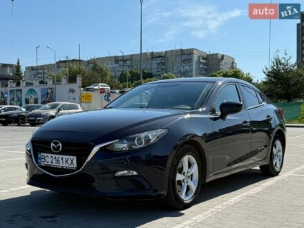 Синий Мазда 3, объемом двигателя 2 л и пробегом 70 тыс. км за 9500 $, фото 1 на Automoto.ua