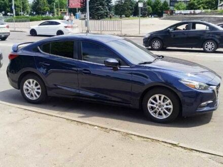 Синий Мазда 3, объемом двигателя 2 л и пробегом 62 тыс. км за 13900 $, фото 1 на Automoto.ua