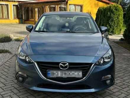 Синий Мазда 3, объемом двигателя 2 л и пробегом 135 тыс. км за 10950 $, фото 1 на Automoto.ua