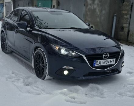 Синий Мазда 3, объемом двигателя 2 л и пробегом 160 тыс. км за 11150 $, фото 1 на Automoto.ua