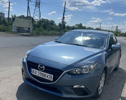 Синій Мазда 3, об'ємом двигуна 2 л та пробігом 110 тис. км за 10000 $, фото 1 на Automoto.ua
