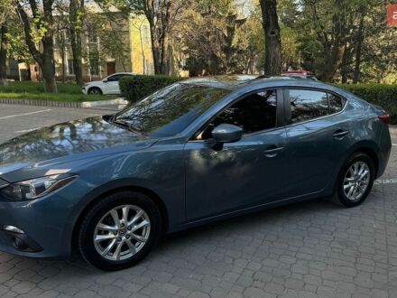 Синий Мазда 3, объемом двигателя 2 л и пробегом 178 тыс. км за 11000 $, фото 1 на Automoto.ua