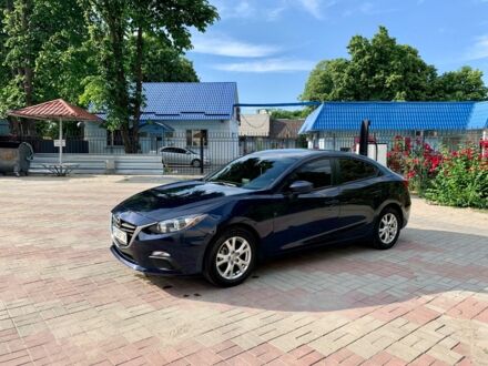 Синий Мазда 3, объемом двигателя 2 л и пробегом 99 тыс. км за 10900 $, фото 1 на Automoto.ua