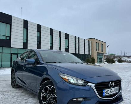 Синий Мазда 3, объемом двигателя 2 л и пробегом 88 тыс. км за 11900 $, фото 1 на Automoto.ua