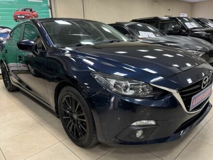 Синий Мазда 3, объемом двигателя 2 л и пробегом 160 тыс. км за 12000 $, фото 1 на Automoto.ua