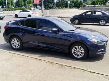 Синий Мазда 3, объемом двигателя 2 л и пробегом 71 тыс. км за 13900 $, фото 1 на Automoto.ua