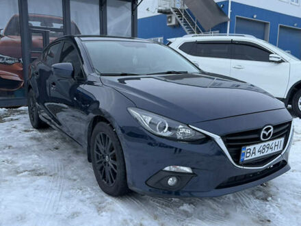 Синій Мазда 3, об'ємом двигуна 2 л та пробігом 160 тис. км за 11500 $, фото 1 на Automoto.ua