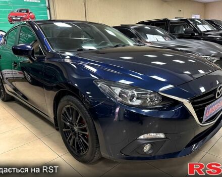 Синій Мазда 3, об'ємом двигуна 2 л та пробігом 160 тис. км за 12000 $, фото 1 на Automoto.ua