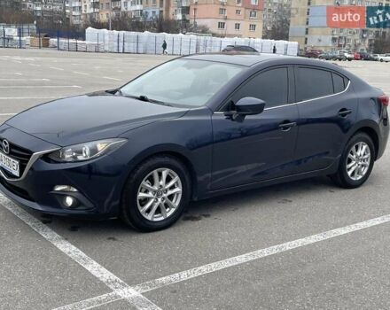 Синий Мазда 3, объемом двигателя 2 л и пробегом 58 тыс. км за 12800 $, фото 1 на Automoto.ua