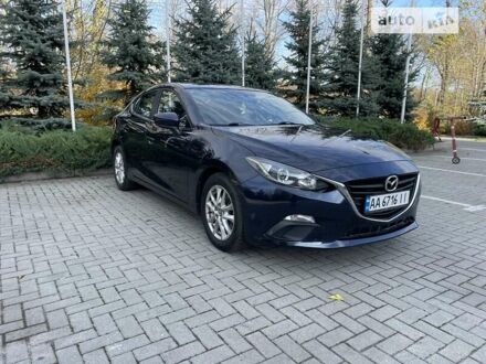 Синий Мазда 3, объемом двигателя 2 л и пробегом 160 тыс. км за 11700 $, фото 1 на Automoto.ua