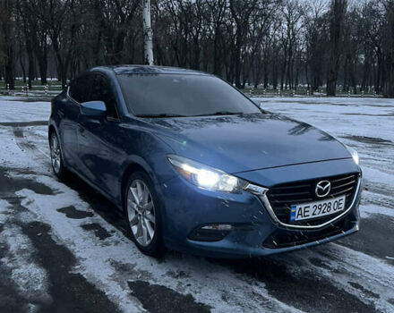 Синий Мазда 3, объемом двигателя 2 л и пробегом 155 тыс. км за 12800 $, фото 1 на Automoto.ua