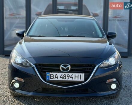 Синий Мазда 3, объемом двигателя 2 л и пробегом 162 тыс. км за 11200 $, фото 1 на Automoto.ua