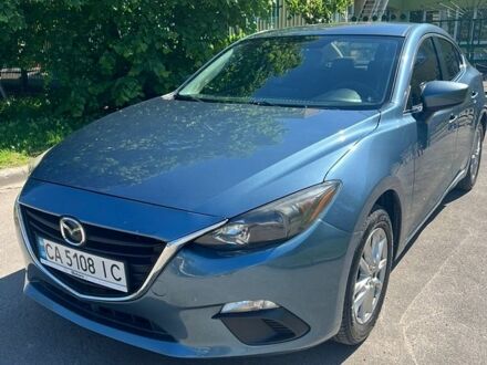 Синий Мазда 3, объемом двигателя 2 л и пробегом 222 тыс. км за 9900 $, фото 1 на Automoto.ua