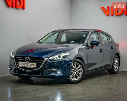 Синий Мазда 3, объемом двигателя 1.5 л и пробегом 86 тыс. км за 14953 $, фото 1 на Automoto.ua