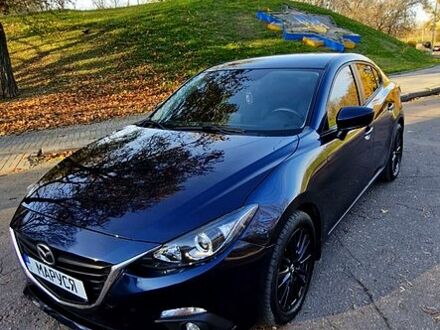Синий Мазда 3, объемом двигателя 2 л и пробегом 160 тыс. км за 11500 $, фото 1 на Automoto.ua