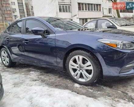 Синий Мазда 3, объемом двигателя 2 л и пробегом 110 тыс. км за 10000 $, фото 1 на Automoto.ua