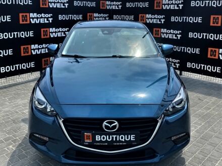 Синий Мазда 3, объемом двигателя 2 л и пробегом 109 тыс. км за 12600 $, фото 1 на Automoto.ua