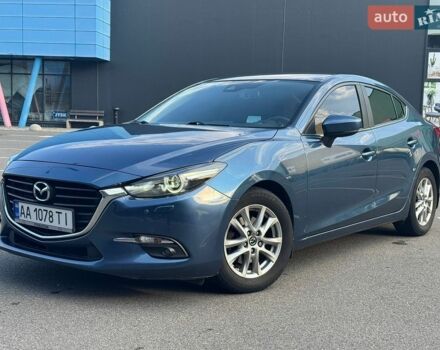 Синий Мазда 3, объемом двигателя 2 л и пробегом 98 тыс. км за 12450 $, фото 1 на Automoto.ua