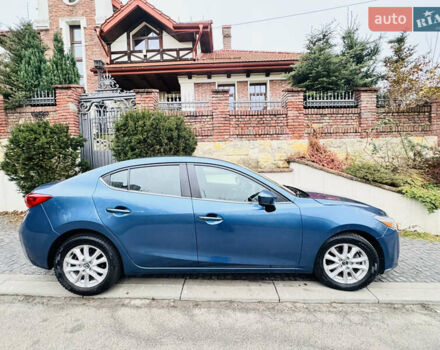 Синий Мазда 3, объемом двигателя 2 л и пробегом 103 тыс. км за 12650 $, фото 1 на Automoto.ua