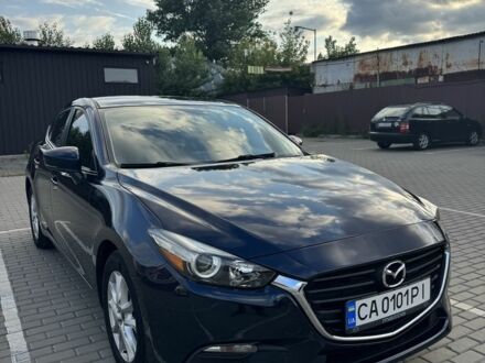 Синий Мазда 3, объемом двигателя 2 л и пробегом 141 тыс. км за 10500 $, фото 1 на Automoto.ua