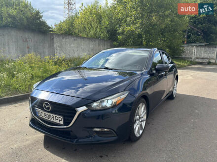 Синий Мазда 3, объемом двигателя 2 л и пробегом 67 тыс. км за 12990 $, фото 1 на Automoto.ua