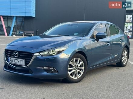 Синий Мазда 3, объемом двигателя 2 л и пробегом 98 тыс. км за 12500 $, фото 1 на Automoto.ua
